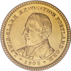 1905 G$1 Lewis and Clark MS63 PCGS