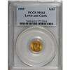 Image 3 : 1905 G$1 Lewis and Clark MS63 PCGS