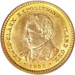 1905 G$1 Lewis and Clark MS63 PCGS