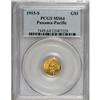 Image 1 : 1915-S G$1 Panama-Pacific Gold Dollar MS64 PCGS