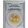 Image 1 : 2007-W G$10 Martha W MS70 PCGS