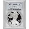 Image 3 : 1995-W $1 Silver Eagle PR69 Deep Cameo PCGS