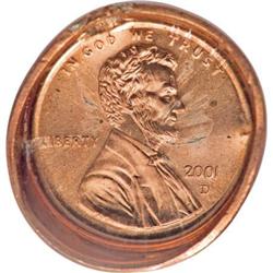 2001-D 1C Deep Obverse Die Cap PCGS