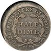 Image 2 : 1857 Half Dime XF40 NGC, Struck 15% Off Center