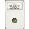 Image 3 : 1857 Half Dime XF40 NGC, Struck 15% Off Center