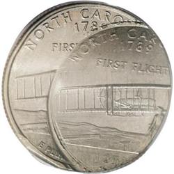 2001-P 25C North Carolina MS64 PCGS