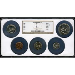 1951 Proof Set PR65 to PR67 NGC