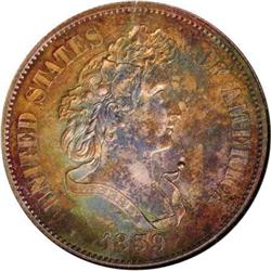 1859 Half Dollar, Judd-238, PR60 RB ANACS