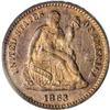 Image 1 : 1863 H10C Half Dime, Judd-323, Pollock-388, R.7,