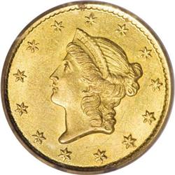 1853-O G$1 MS64 PCGS