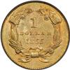 Image 2 : 1855 G$1 MS62 PCGS