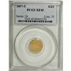 Image 3 : 1857-C G$1 XF45 PCGS