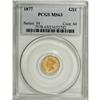 Image 1 : 1877 G$1 MS63 PCGS
