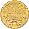 Image 2 : 1880 G$1 MS67 PCGS