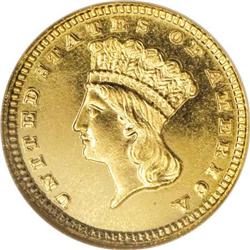 1885 G$1 MS66 Prooflike NGC