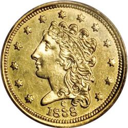 1838-C $2 1/2 MS62 PCGS