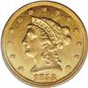 Image 1 : 1858-C $2 1/2 MS63 PCGS