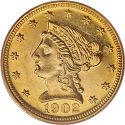1902 $2 1/2 PR62 PCGS