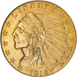1912 $2 1/2 MS64 NGC