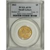 Image 3 : 1842 $5 Small Letters AU53 PCGS