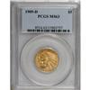 Image 1 : 1909-D $5 MS63 PCGS