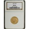 Image 3 : 1913 $5 MS64 NGC