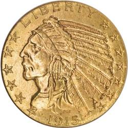 1915 $5 MS63 NGC