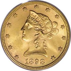 1898 $10 MS65 PCGS