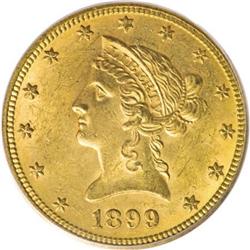1899-O $10 MS62 PCGS