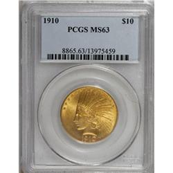 1910 $10 MS63 PCGS