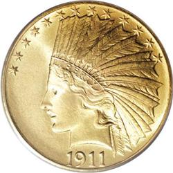 1911 $10 MS64 PCGS