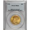 Image 1 : 1932 $10 MS64 PCGS