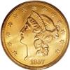 Image 1 : 1857-S $20 MS65 PCGS