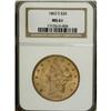 Image 3 : 1862-S $20 MS61 NGC