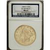 Image 3 : 1864-S $20 MS61 NGC