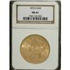Image 1 : 1875-S $20 MS61 NGC