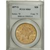 Image 1 : 1877-S $20 MS61 PCGS