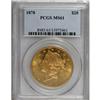 Image 1 : 1878 $20 MS61 PCGS
