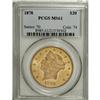 Image 1 : 1878 $20 MS61 PCGS