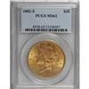 Image 3 : 1882-S $20 MS62 PCGS