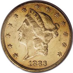 1883-CC $20 AU58 PCGS