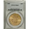 Image 1 : 1895 $20 MS63 PCGS