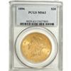 Image 1 : 1896 $20 MS63 PCGS