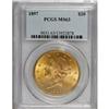 Image 1 : 1897 $20 MS63 PCGS