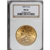 Image 1 : 1898-S $20 MS64 NGC