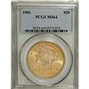 Image 1 : 1901 $20 MS64 PCGS