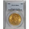 Image 1 : 1904 $20 MS64 PCGS