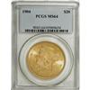 Image 1 : 1904 $20 MS64 PCGS