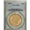 Image 1 : 1905-S $20 MS61 PCGS