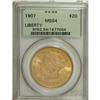 Image 1 : 1907 $20 MS64 PCGS